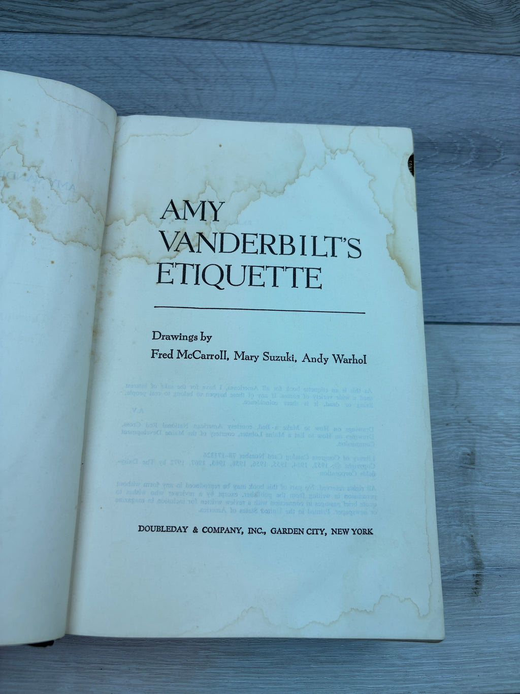 Amy Vanderbilt's Etiquette