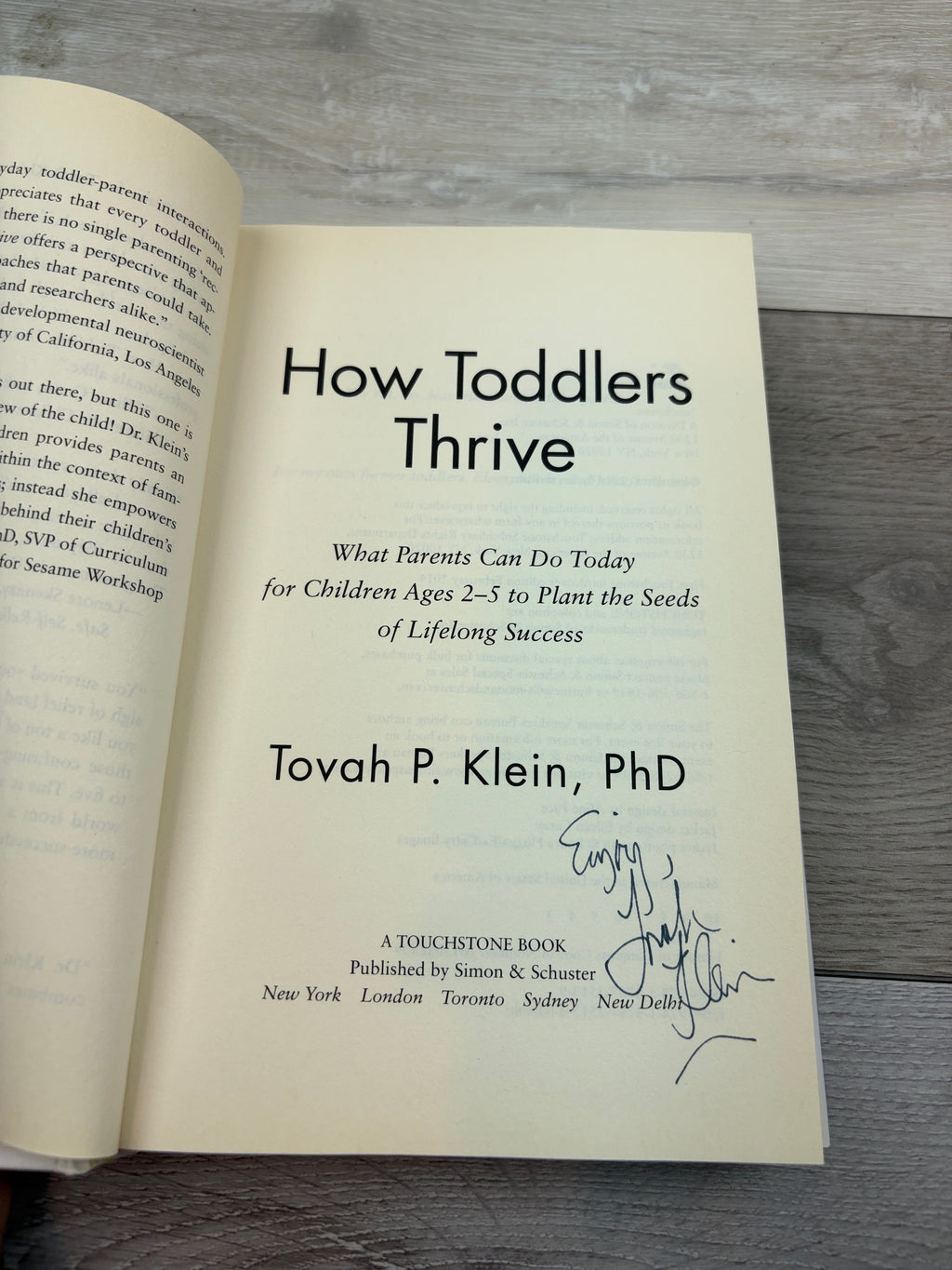 How Toddlers Thrive: What Parents Can Do Today for Children Ages 2-5 to Plant the Seeds of Lifelong Success
