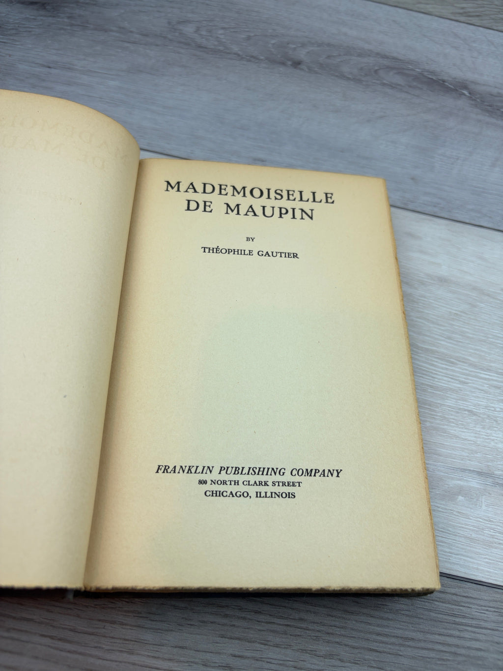 Mademoiselle de Maupin