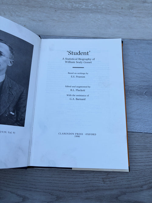 "Student": A Statistical Biography of William Sealy Gosset