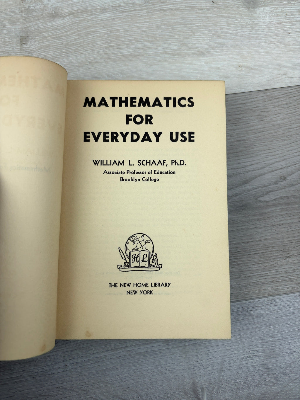 Mathematics for Everyday Use