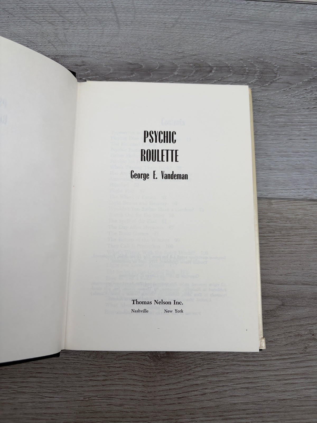 Psychic Roulette