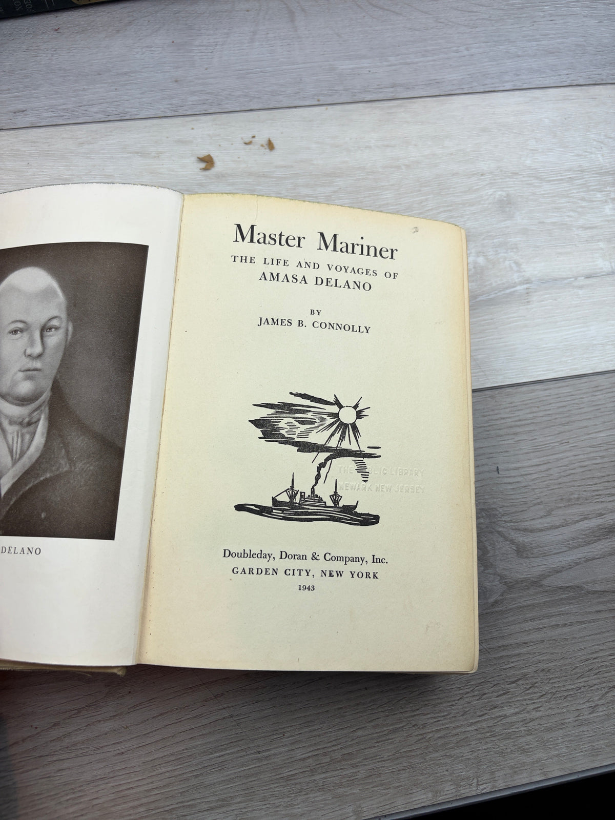 Delano, Master Mariner