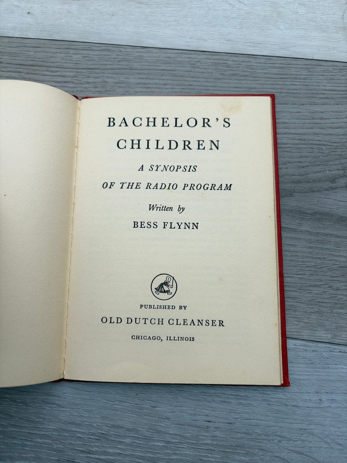 Bachelor's Children: A Synopsis of the Radio Program