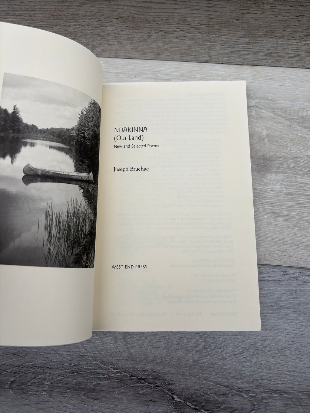 Ndakinna (Our Land): New and Selected Poems
