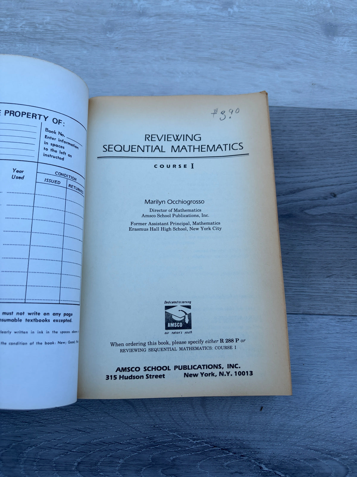 Reviewing Sequential Mathematics: Course I