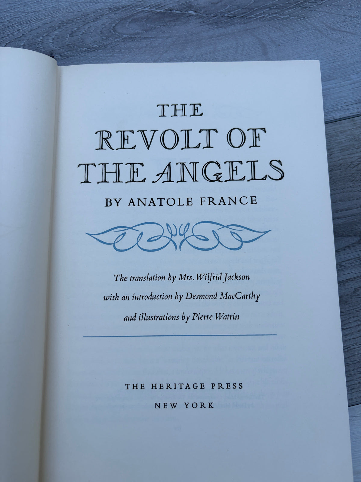 The Revolt of the Angels
