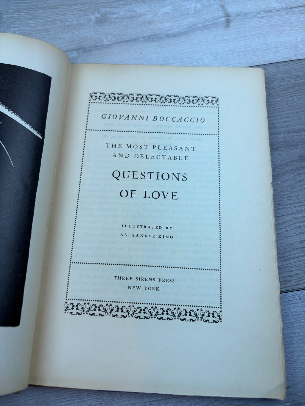 The Most Pleasant and Delectable Questions of Love 1157th copy