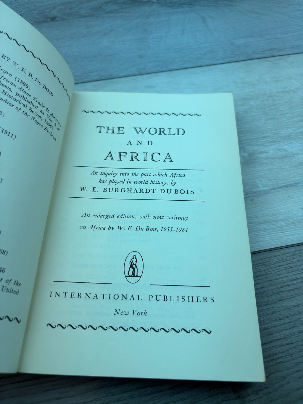 The World and Africa