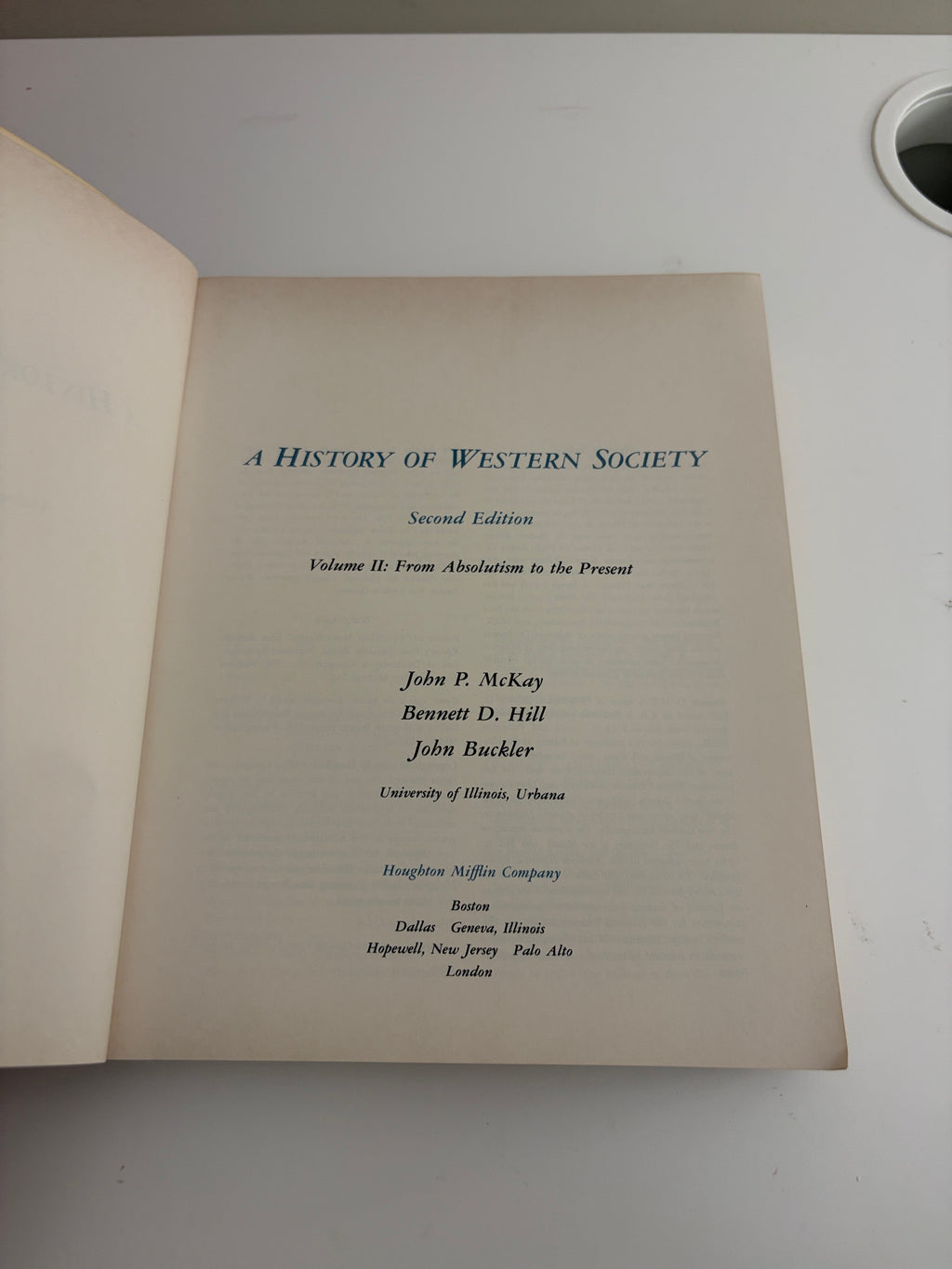 A History of Western Society