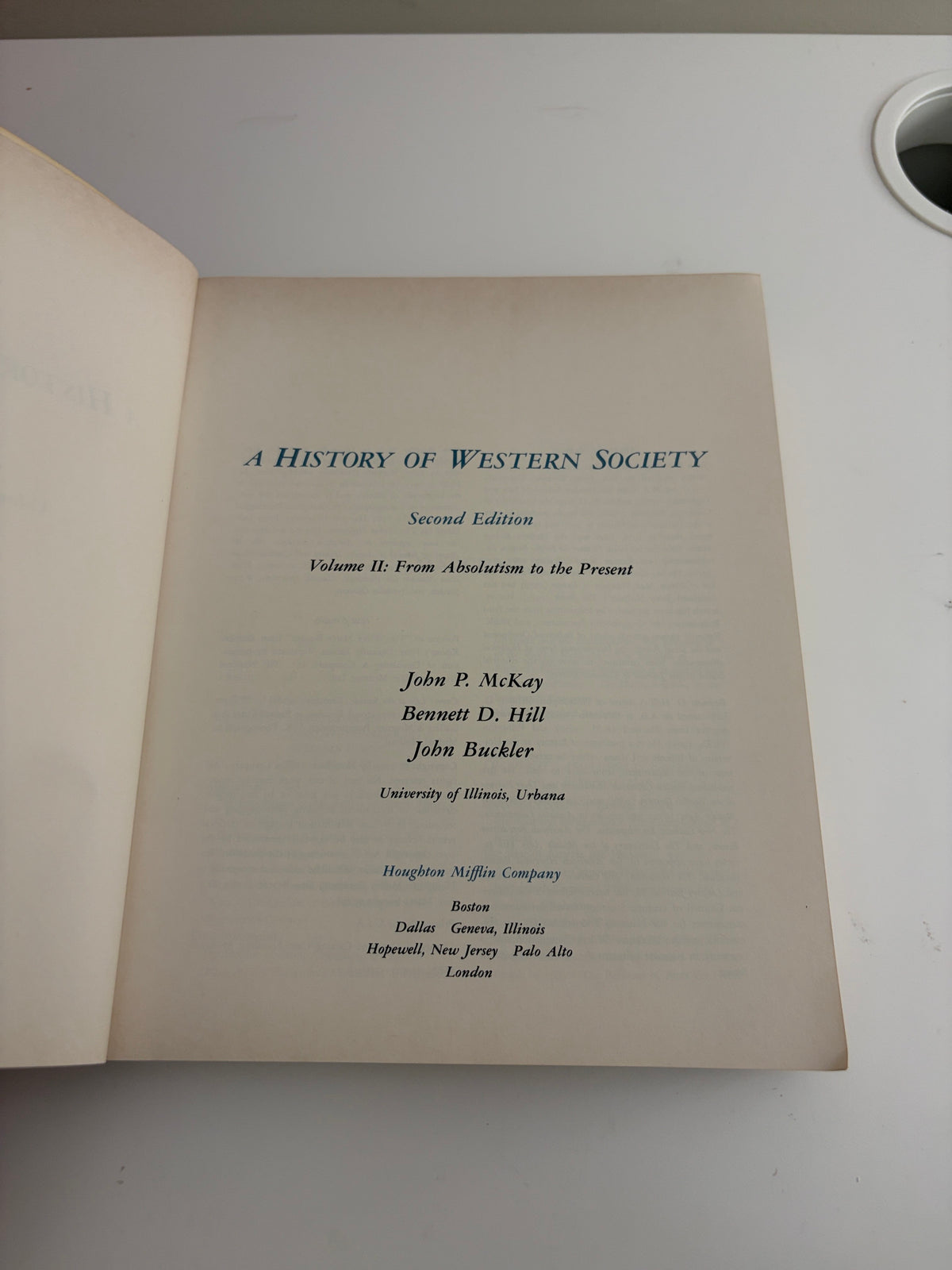 A History of Western Society