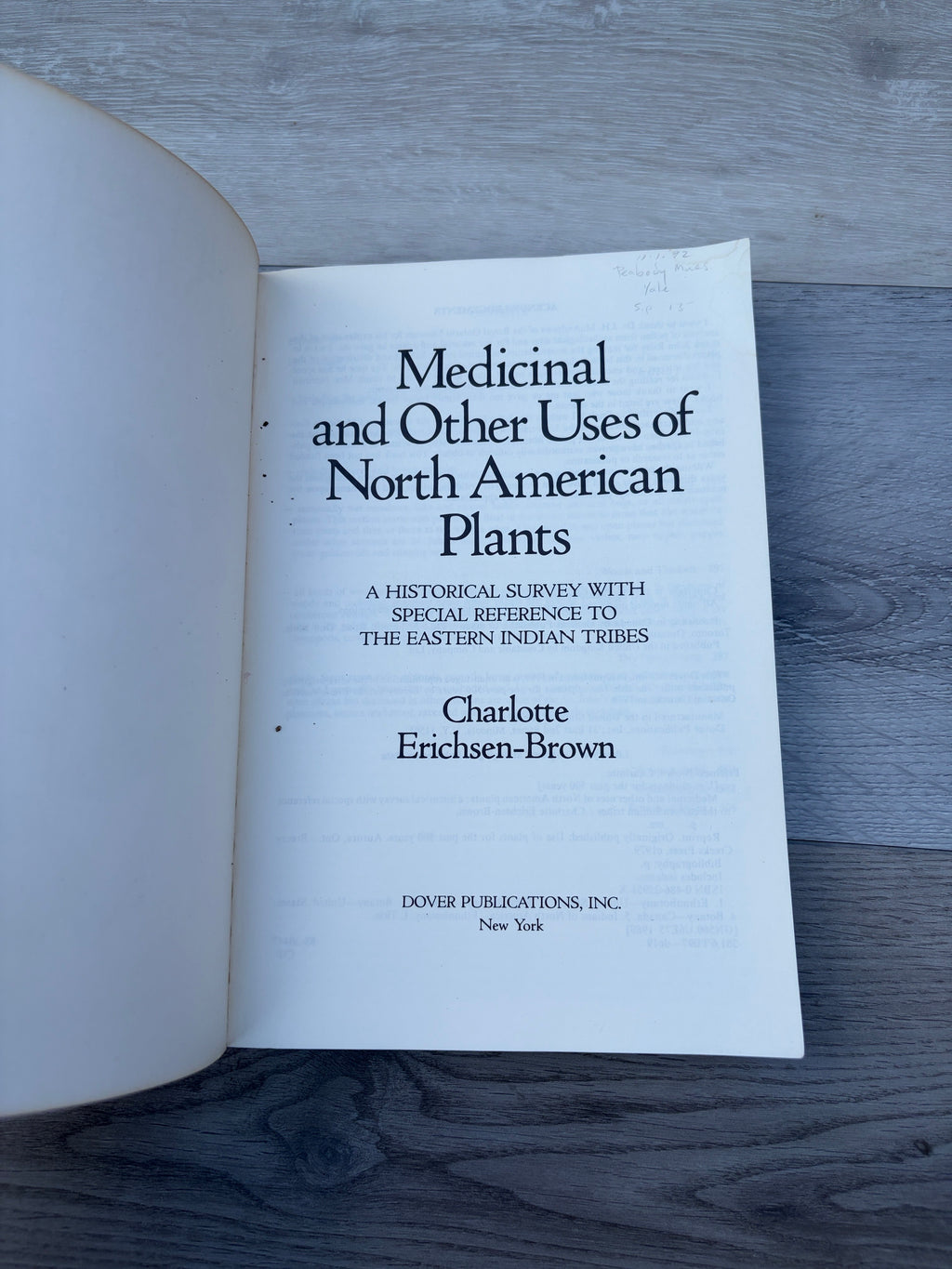 Medicinal and Other Uses of North American Plants